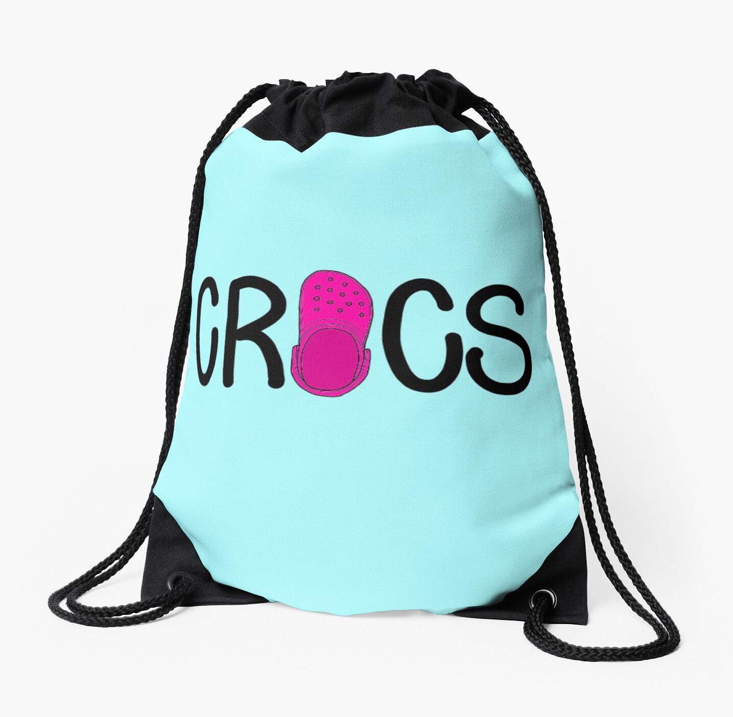 crocs with bag