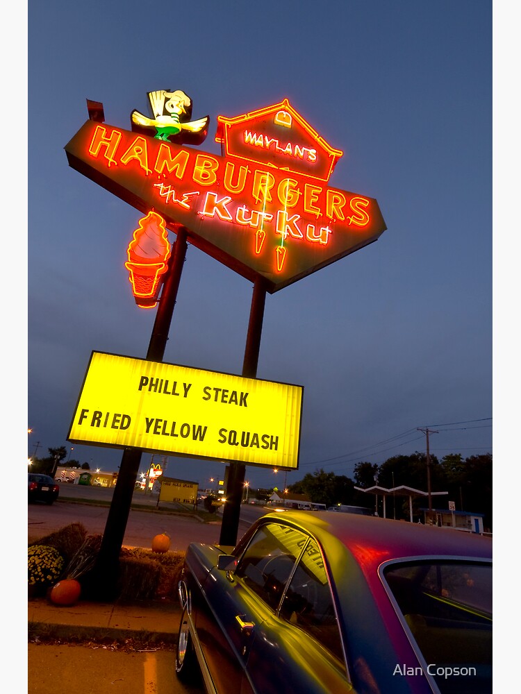 Route 66. Miami. Waylan's Ku Ku Burgers (Alan Copson © 2007) by AlanCopson