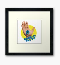 Back to the 90 Framed Print