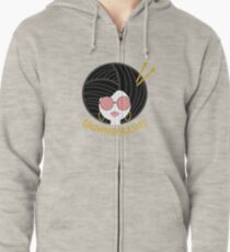 BrownGyrlKnits Brand Apparel Zipped Hoodie