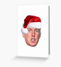 Trump Santa Greeting Card