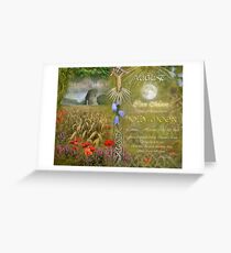 August : Holly Moon Greeting Card