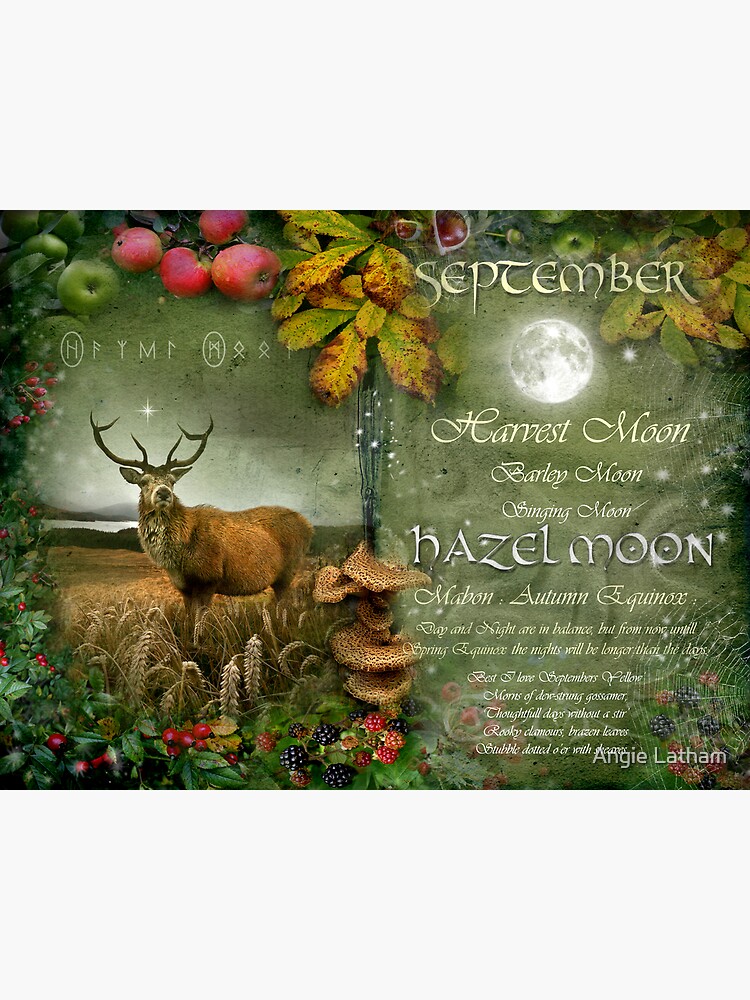 September - Hazel Moon by AngelaBarnett