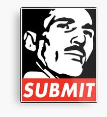 Lienzo metálico Helio Gracie Enviar