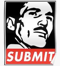 Helio Gracie Submit Poster