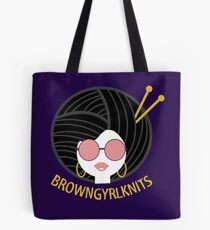 BrownGyrlKnits Markenbekleidung Tasche