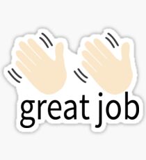 Great Job Sticker