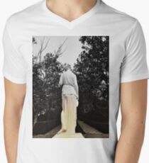 stone woman, sculpture Men's V-Neck T-Shirt