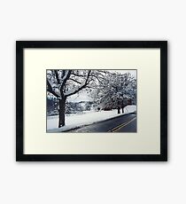 Winter Scene Framed Print
