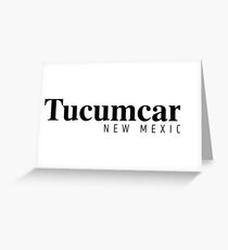 Tucumcari, New Mexico Greeting Card