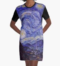 Vestido camiseta Vincent van Gogh noche estrellada