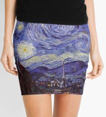Minifalda Vincent van Gogh noche estrellada