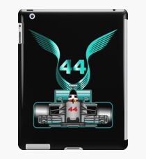 Lewis Hamilton on his car iPad Case/Skin