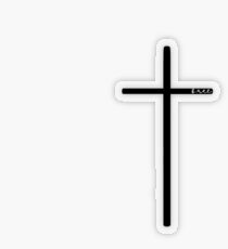 Free Cross Transparent Sticker