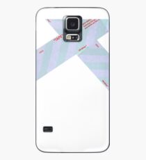 aus weißem Klebeband Hülle & Klebefolie für Samsung Galaxy