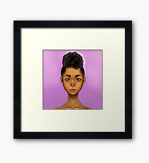 Alien Girl Framed Print