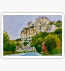 Beynac: Château and Village in the Périgord, France Sticker