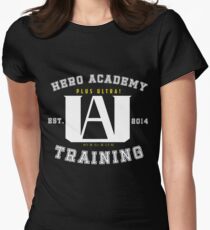 My Hero Academia University Logo Women's Fitted T-Shirt