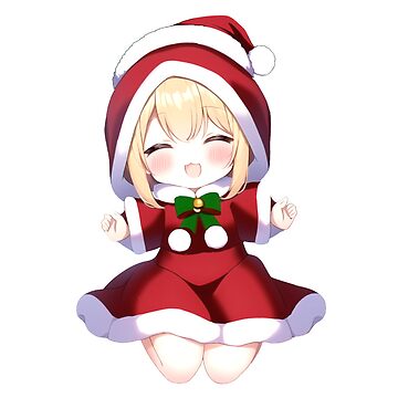 How to Draw a Christmas Anime Girl - Easy Step by Step Tutorial