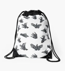 LittleBear Series - Shadow Play Drawstring Bag
