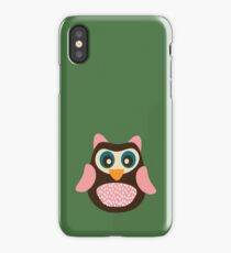 owl green iPhone Case