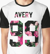 Jack Avery - Colorful Flowers Graphic T-Shirt