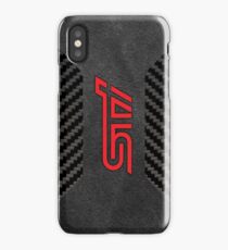 Subaru STI Alcantara carbon iPhone Case