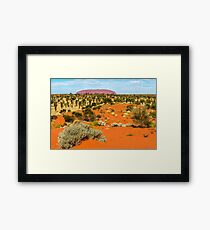 Uluru 01 Framed Print