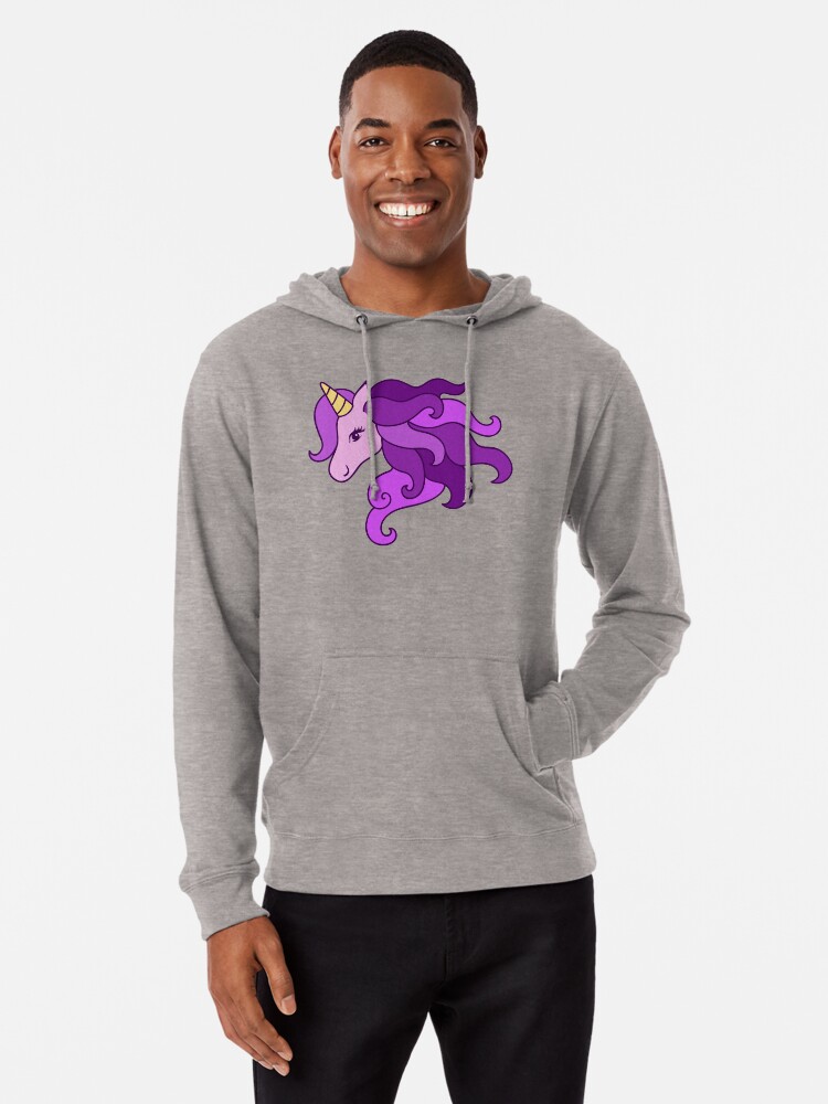 purple unicorn hoodie