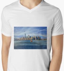 Staten Island Ferry Men's V-Neck T-Shirt