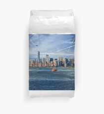 Staten Island Ferry Duvet Cover