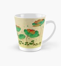Taza cónica "Green flowers & Dots"