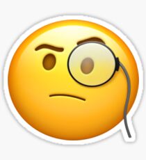Monocle Emoji Sticker