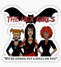 the hex girls Sticker
