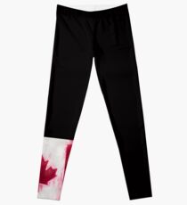 Maple Leaf Flag No. 2, Series 1 Leggings