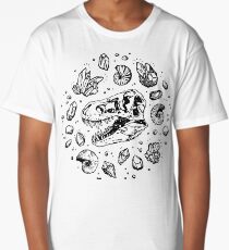 Geo-rex Vortex | Black Long T-Shirt