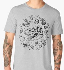Geo-rex Vortex | Black Men's Premium T-Shirt