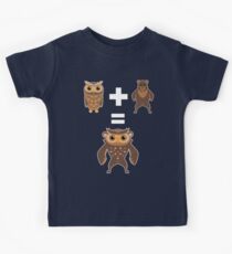Wie man einen Owlbear macht Kinder T-Shirt