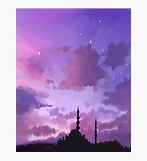 said the sky Photographic Print