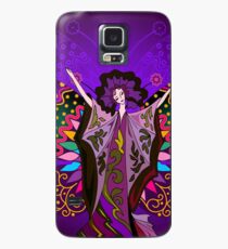 Queen of the Purple Butterflies Case/Skin for Samsung Galaxy