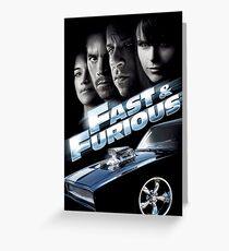 Fast & Furious Greeting Card