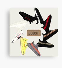 Yeezy Wheel Canvas Print