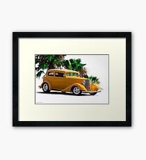 1933 Pontiac Deluxe 8 Touring Sedan III Framed Print