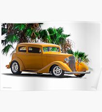 1933 Pontiac Deluxe 8 Touring Sedan III Poster
