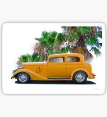 1933 Pontiac Deluxe 8 Touring Sedan 'Profile' II Sticker
