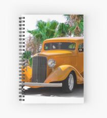 1933 Pontiac Deluxe 8 Touring Sedan Ia Spiral Notebook