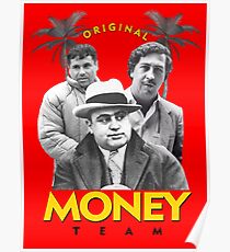 Original Geld Team Poster