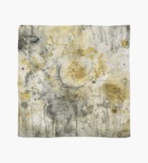 Black Pigment And Coffee Scarf