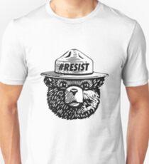 Smokey resist national park t-shirt Slim Fit T-Shirt