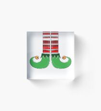 Elf Shoes Acrylic Block